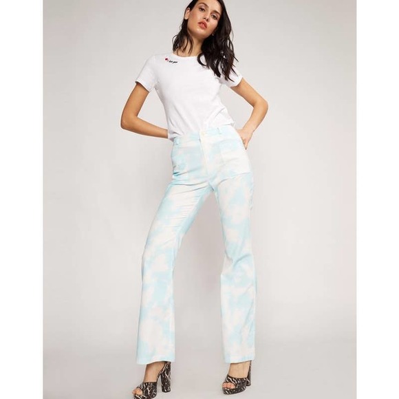 Cynthia Rowley James Tie Dye Flares - Picture 3 of 7